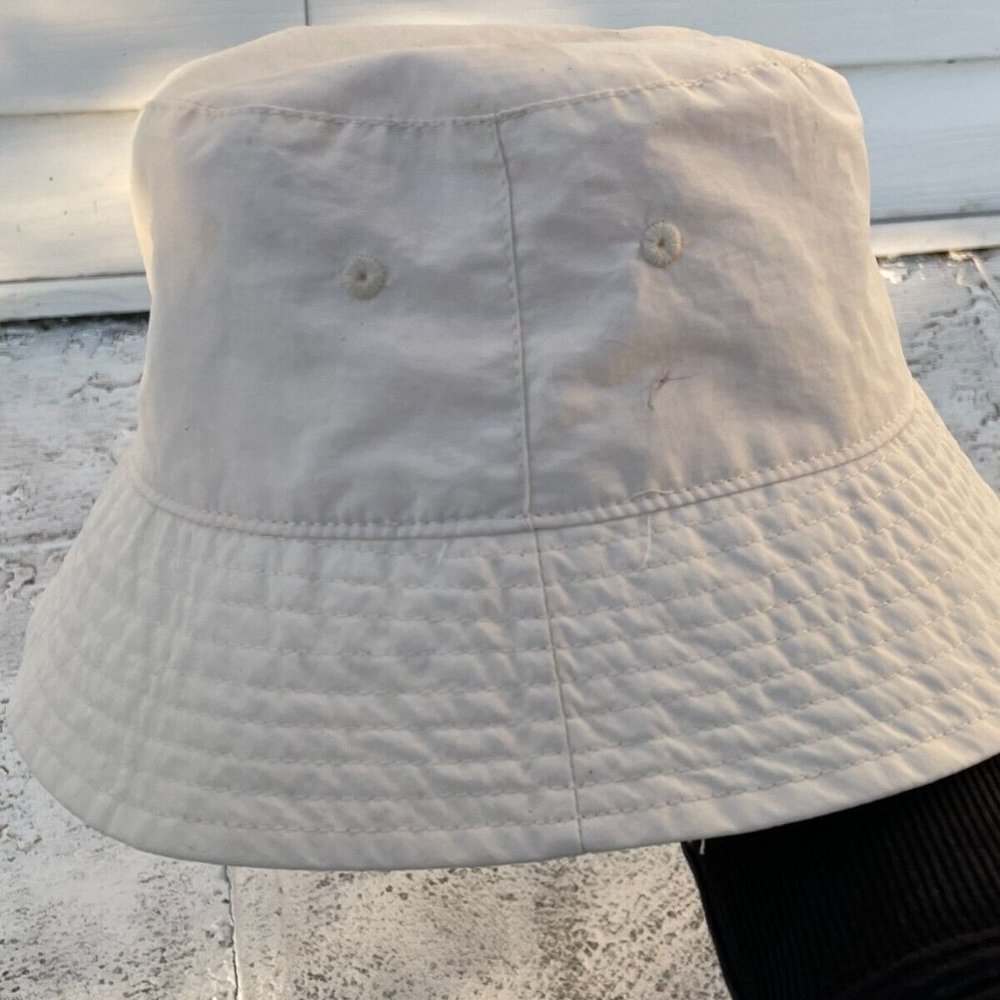 Wild Fable Girl Hat Round Bucket Hat Beige Cap One Size - Picture 2 of 8